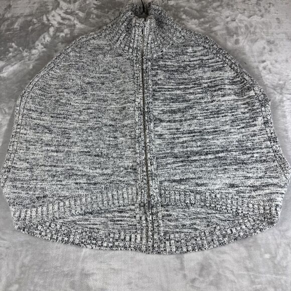 Banana Republic Caplet Sweater Women's S Gray‎ Full Zip Knit Wool Alpaca (1158) - Picture 1 of 13